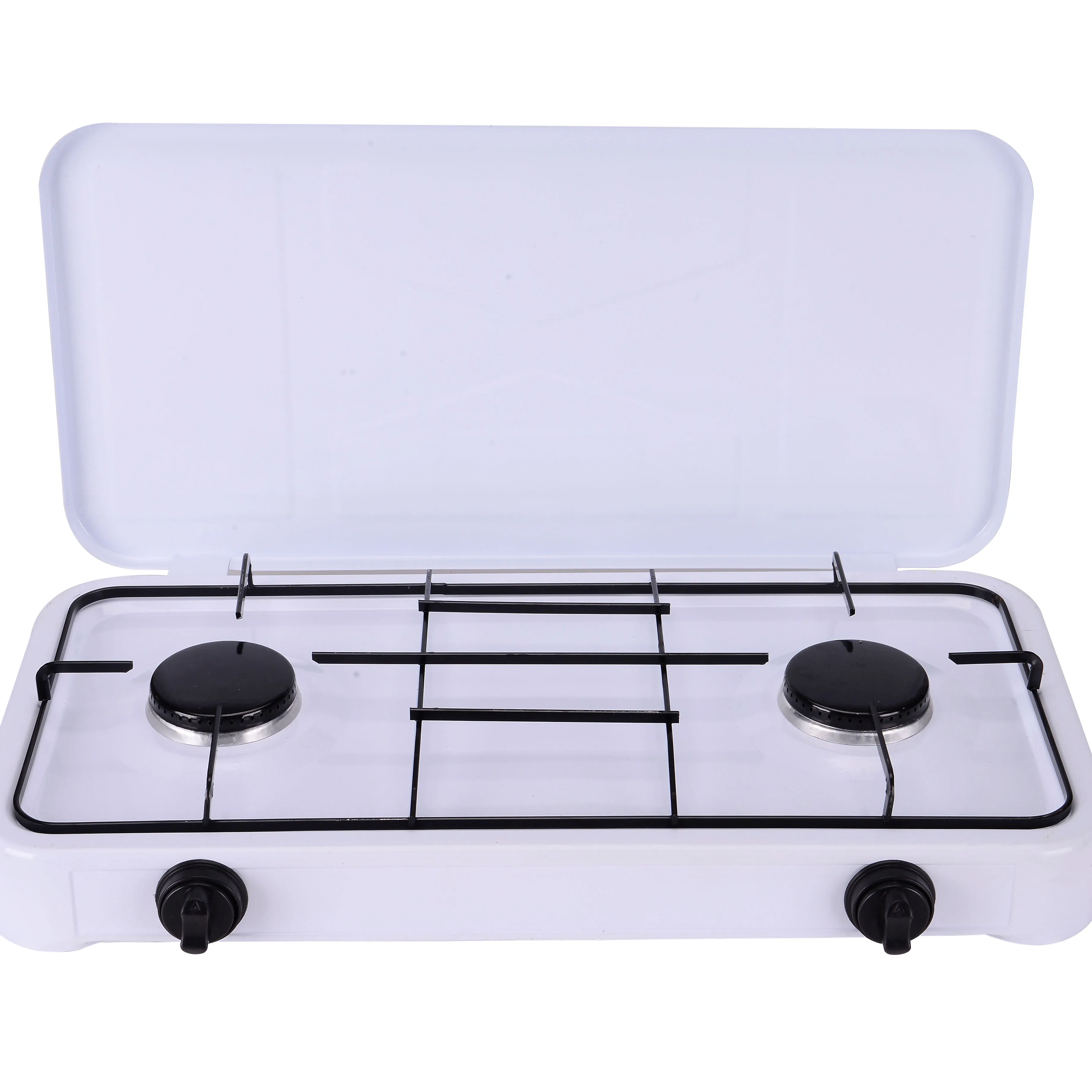2 3 4 bruciatore pannello bianco cast di ferro nero griglia auto di accensione da tavolo in stile europeo top fornello a gas stufa