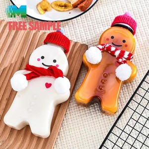 China Supplier Professional Gingerbread Man Design Beverage Plastic Bottles Botella De Plastico Juice Empty Plastic Bottles - Product Image 2