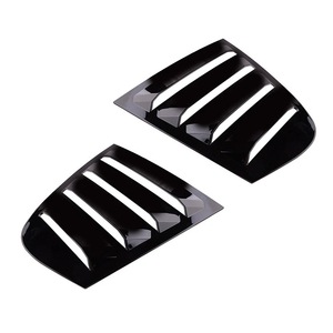 แผงครอบกระจกหลังแบบ Louver สำหรับรถยนต์ซีรีส์ F30/F35 (พลาสติก) พร้อมเทปกาวหรือสกรูสำหรับติดตั้ง - Product Image 2