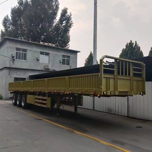 Semi-remorque à ridelles latérales de haute qualité pour le <span class=keywords><strong>transport</strong></span> de marchandises en vrac - Product Image 2
