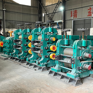 Ligne de production automatique de barres d'acier laminées à chaud, machine à fabriquer des fils et des barres d'armature, haute efficacité, engrenage PLC 380V - Product Image 6