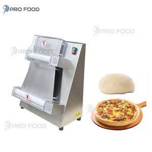 Laminadora de base de masa de pizza comercial de alta calidad que forma la máquina de prensa de pizza anterior - Product Image 3