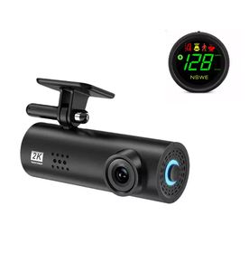 Cámara para Auto WiFi 2K con Visión Nocturna, Mini Dash <span class=keywords><strong>Cam</strong></span> con Soporte para MicroSD, Diseño Oculto Tipo Lápiz Labial, Ángulo de Visión de 170°, Sensor G - Product Image 6