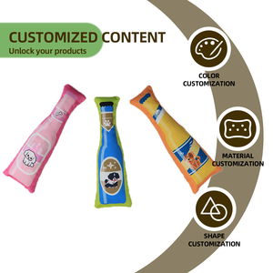 Giocattoli per cani in peluche di cotone con design OEM ODM, regalo di compleanno, giocattolo morbido e cigolante per la dentizione, simpatico animale uccello, personalizzabile con logo - Product Image 3