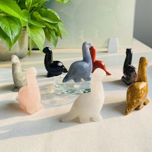 Dinosaurios tallados artesanales de cristal curativo de alta calidad al por mayor para regalos - Product Image 1