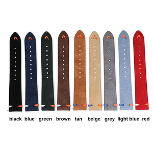 Huanlong สายนาฬิกาหนังแท้22มม., สายหนังนิ่ม20มม. สายนาฬิกาหนังนิ่มแบบปลดออกได้อย่างรวดเร็ว - Product Image 5