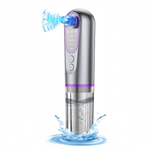 Máquina Eléctrica para el Cuidado de la Piel en Casa, Eliminador de Sebo, Eliminador de Puntos Negros de la Nariz y el Rostro, Aspiradora de Agua <span class=keywords><strong>Facial</strong></span>, Exfoliante de Succión de Sebo - Product Image 2