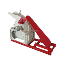 Machine à broyer le bois multifonctionnelle TAIFENG pour la fabrication de copeaux et de sciure de bois, moteur diesel, style 3T/h, haute productivité