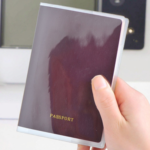 Porte-cartes de voyage <span class=keywords><strong>transparent</strong></span> WJ Wholesale, étui de protection imperméable pour <span class=keywords><strong>passeport</strong></span> - Product Image 3