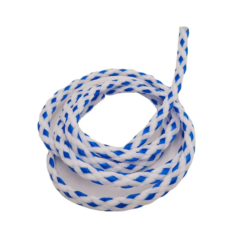 6mm Colorful 8 Strands Polyethylene Hollow Braided Rope For Farm System