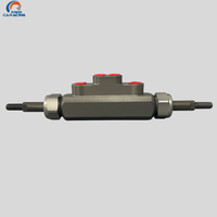 Nouveau Cylindre Maître Hydraulique Double en Alliage d'Aluminium Usiné CNC de Haute Précision Caracing - Amortisseur de Frein Haute Performance X3 2013-2017
