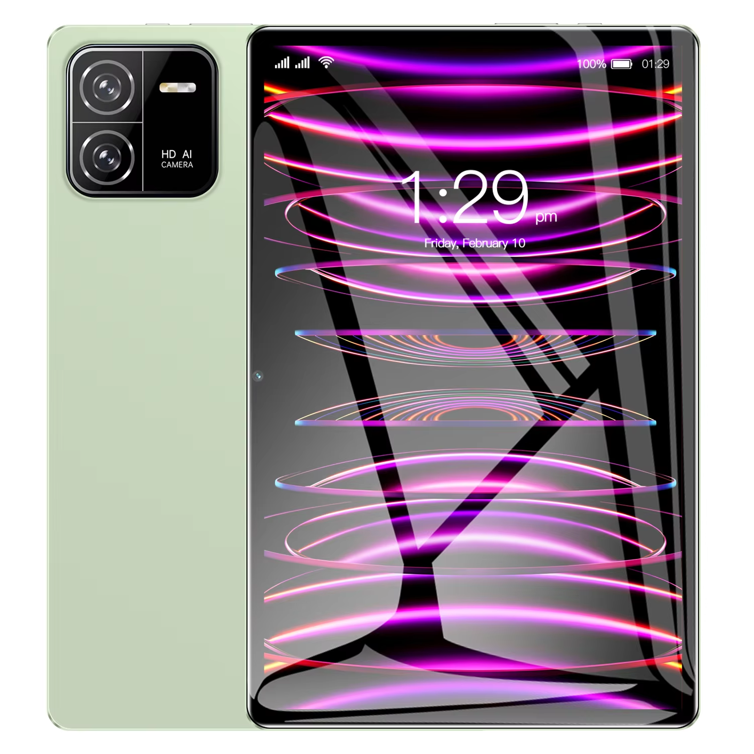 สีเขียว