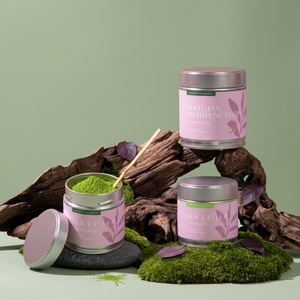 Envase Metálico de 30g para Matcha al por Mayor con Logotipo Personalizado, Lata Hermética para 1OZ 2OZ de Polvo de Alimentos Saludables - Product Image 5