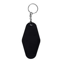 Porte-clés personnalisé transparent pour motel, impression UV, style anime, en acrylique, étanche, cadeaux d'affaires