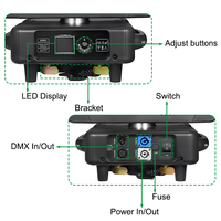 Igracelite 19x40W RGBW Movinghead Circle Control Wash Zoom Dj LED Moving Heads Stage Light