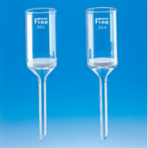 Filtre fin Buchner en verre Tgk Tokyo 301 304, filtration de laboratoire, fabrication japonaise - Product Image 1