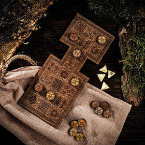 Antiguo <span class=keywords><strong>juego</strong></span> de mesa Mesopotamia Souvenir <span class=keywords><strong>Juego</strong></span> de veinte cuadrados Estrategia Rompecabezas Molino <span class=keywords><strong>Juego</strong></span> real de Ur - Product Image 1