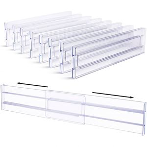 Big and Deep <b>Drawer</b> Clear Expandable <b>Drawer</b> Organizers Separator Adjustable <b>Drawer</b> Dividers Shelf - Product Image 1
