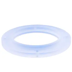 Factory Price Customized Transparent Clear Quartz Ring Quartz Glass Flange