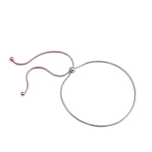 Bracelet en acier inoxydable pour femme, simple et polyvalent, chaîne serpent plaqué or 18 carats, pour la vente en gros - Product Image 6