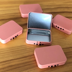 Cấp thực phẩm vật liệu kim loại kẹo Hộp Tùy chỉnh Gummy bao bì trẻ em kháng hộp thiếc thuốc lá vuông nhỏ kim loại tin trước CuộN hộp - Product Image 2