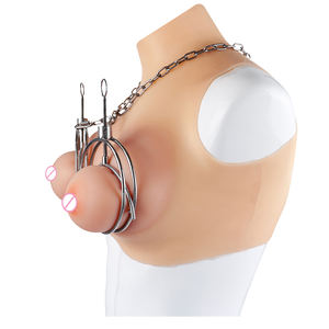 Morsetti per capezzoli con fermaglio regolabile per il seno giocattoli sessuali per adulti giocattolo sessuale femminile morsetti per capezzoli - Product Image 4