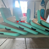Chaise flottante gonflable WAKE WKD en EVA PVC + construction Drop Stitch - Plage, mer, natation, capacité de 100 à 500 kg, personnalisable