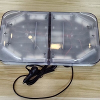 Barre lumineuse d'avertissement pour véhicule, mini LED 12V/24V 60W, lentille transparente de 20 pouces, nouvelle condition, faisceau combiné, angle de faisceau large, fixation magnétique puissante au plafond