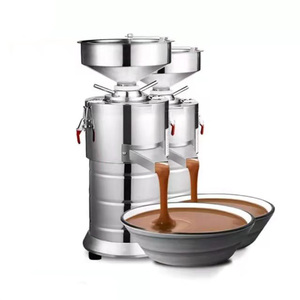 Machine industrielle automatique de fabrication de <span class=keywords><strong>beurre</strong></span> de cacahuètes de haute qualité 15 kg/h / Broyeur de sauce au sésame - Product Image 2