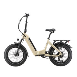 Vélo électrique pliable 20 pouces, batterie lithium 18Ah, autonomie 100 km, vélo électrique à pneus larges - Product Image 2