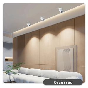 Mạnh mẽ <span class=keywords><strong>Dimmable</strong></span> đa <span class=keywords><strong>Watt</strong></span> 12W 24W 35W 42W dẫn theo dõi đèn cho trần nhà cao - Product Image 6