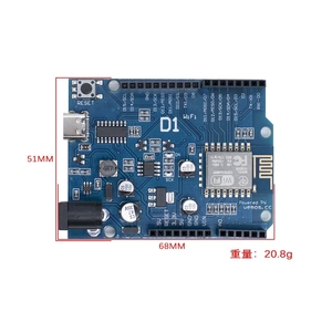 Shield Smart Electronic para Arduinos Compatible con IDE <span class=keywords><strong>ESP</strong></span>-<span class=keywords><strong>12E</strong></span> WeMos D1 UNOs R3 CH340 G Placa de Desarrollo WiFi Basada en ESP8266 - Product Image 5