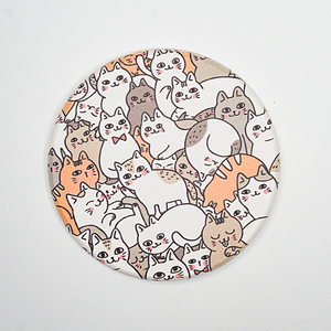 Großhandel Cartoon Pet Cute Cat Serie Cup Mat Kreative Kieselalgen Schlamm Untersetzer <span class=keywords><strong>Tischset</strong></span> Anpassbares Logo - Product Image 4