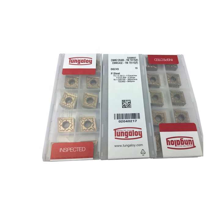 Tungaloy CNMG120408 TM T9215 T9225 Turning Inserts for CNC Tungaloy CNMG120408 TM T9215 T9225 Turning Inserts for CNC
