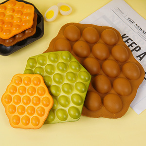 PU realistic <b>egg</b> waffle ice cream model, classic Hong Kong-style snack food photography prop, decoration, dessert <b>toy</b> - Product Image 1