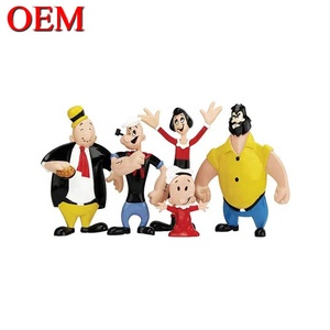 Figura de personaje de película 3D de TPR personalizado, juguete flexible con forma de Animal de dibujos animados, OEM - Product Image 4
