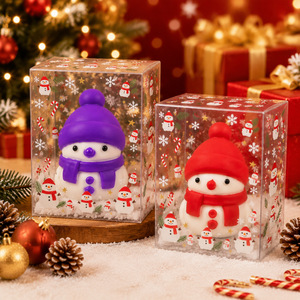 Hot Selling Squishy Christmas Tree Sensory Fidget <b>Toy</b> TPR Creative Stress Relief Squeeze <b>Toy</b> for Christmas Party Favor - Product Image 5