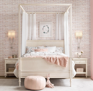 <span class=keywords><strong>Comodino</strong></span> Moderno Bianco in Legno Massello per Bambini BH10, con Gambe Intagliate Stile Rustico, Cassetto Singolo e Vano Aperto, per <span class=keywords><strong>Cameretta</strong></span> e Camera da Letto - Product Image 5