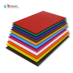 4 قدم * 8 قدم 8 × 4 قدم سميك بلاستيك متعدد الألوان ملون mma مصبوب Perspex فلوري مخصص ورقة أكريليك ملونة