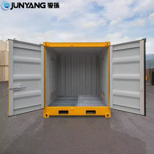 Conteneurs secs en acier Corten de 10' à ouverture latérale, type high cube 10GP DG 40ft, pour le transport de produits dangereux/édicats chimiques - Product Image 2
