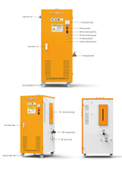 Générateur de vapeur à tube d'eau Nobeth 6-72KW en acier inoxydable 304 316L pour la stérilisation