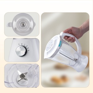Licuadora Winningstar de 1.5L y 300W con velocidad variable para hacer batidos de frutas, color blanco - Product Image 3