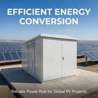 Subestación Compacta de Transformación con Interruptor de Carga al Vacío de 630A, Tipo Caja Europea YB, para Sistemas Fotovoltaicos de 6kV a 35kV