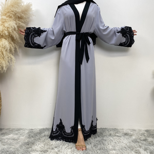 Vêtements et accessoires traditionnels musulmans Quel est le prix des robes longues <span class=keywords><strong>pour</strong></span> femmes en gros <span class=keywords><strong>pour</strong></span> <span class=keywords><strong>les</strong></span> <span class=keywords><strong>jeunes</strong></span> dames - Product Image 3