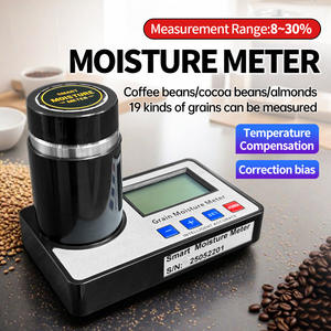 Detector de Humedad para Granos de Trigo y Maíz 8-30%, Medidor de Humedad para Granos de Café GM006, Medidor de Humedad para Granos de Cacao 0.5% de Alta Precisión - Product Image 1