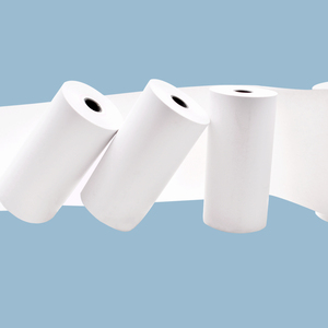 Rollo de papel térmico directo de fábrica de China papel de caja registradora 57*40mm 70gsm para POS ATM Banco rollos de papel térmico - Product Image 5
