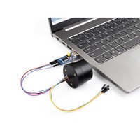 Módulo de Posicionamiento GNSS RTK Multibanda y Multiconstelación Q43 NEO-F9P con Antena Helicoidal SMA GH1.25 de 8 Pines Integrada, Precisión Centimétrica