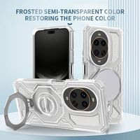 Vente en gros pour les étuis de la série HUAWEI Nova 12/14 - Transparent fantaisie, support d'anneau en métal pour la série Motorola Edge 50/60