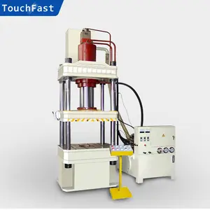 Touchfast 500 ton 4 colunas prensa hidráulica Composite resina bueiro tampa máquina