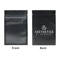 Emballage d'aligneurs transparents imprimés sur mesure Sacs plats à fermeture éclair Sacs réutilisables en mylar pour aligneurs
